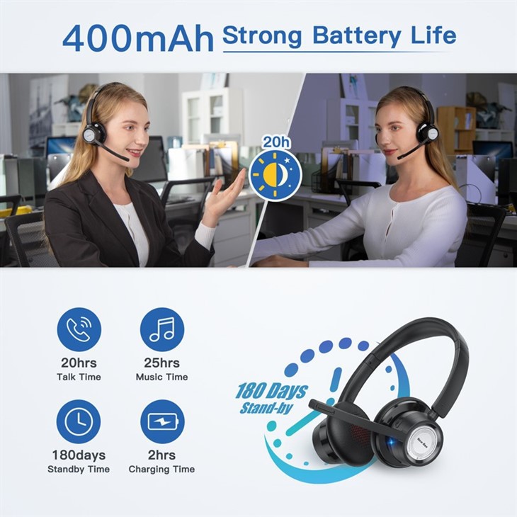 ENC Noise Cancelling Headset with Mic ENC Noise Cancelling Headset with Mic