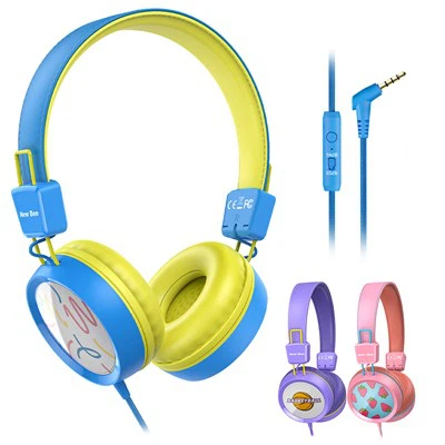Cartoon 3,5-mm-Draht-Kinder-Headset für die Schule