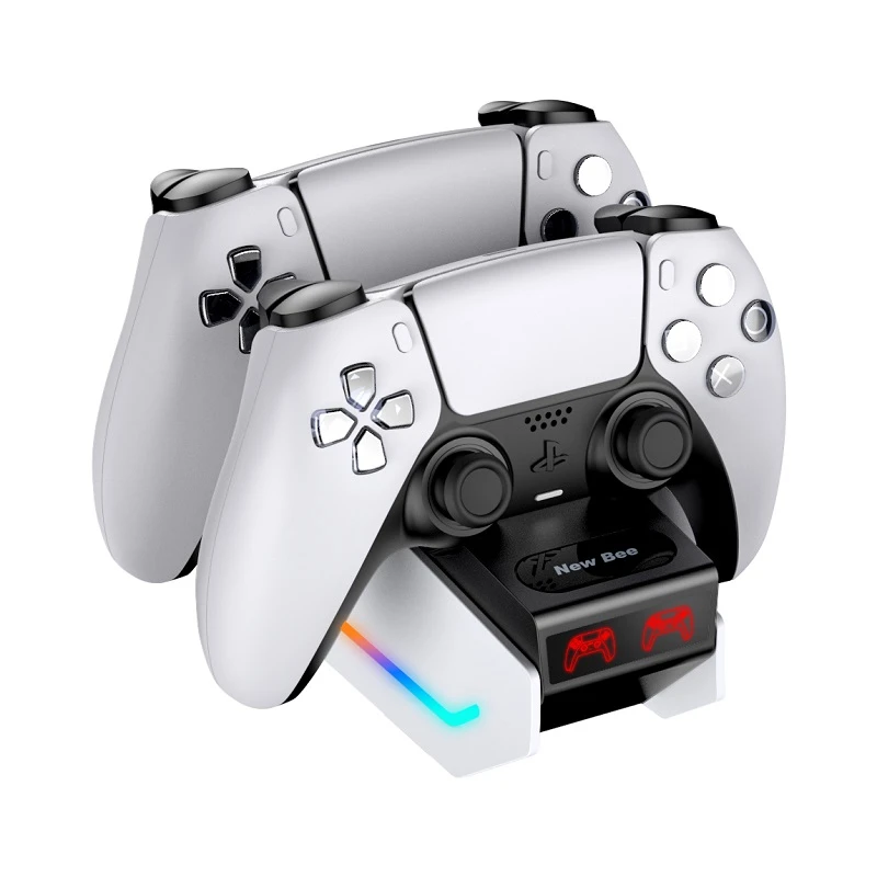 Ladestation für zwei PS5-Controller